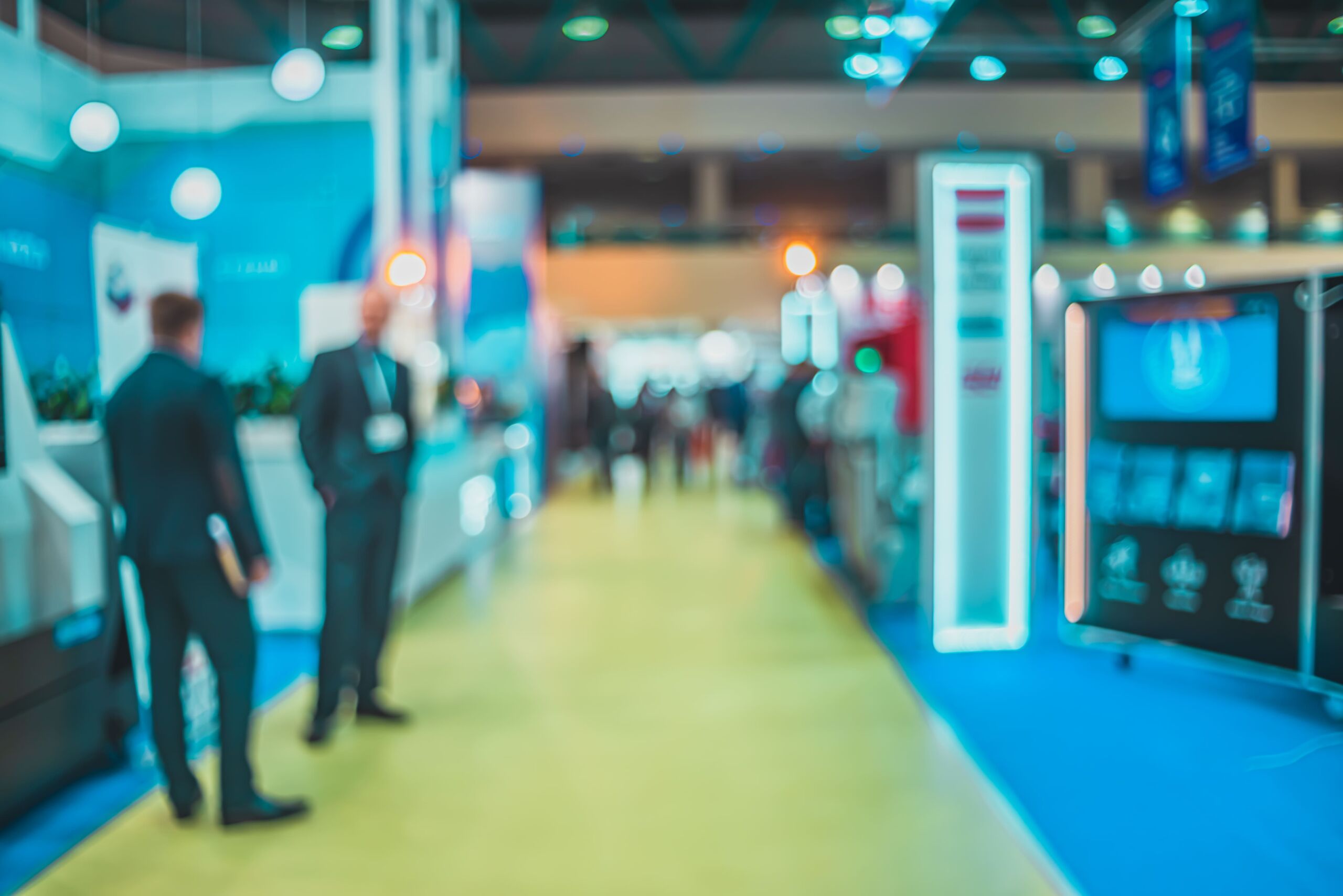 Brand representatives engaging customers during an event promotion campaign